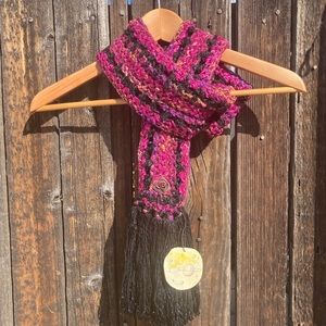 Hand made crocheted scarf